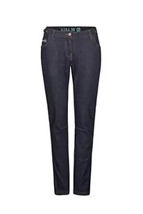 G.I.G.A. DX damskie spodnie Cashira - dżinsy damskie ze stretchem - spodnie jeansowe dla kobiet z praktycznymi właściwościami rowerowymi - Bike to Work niebieski Denim 40 - Spodnie damskie - miniaturka - grafika 1