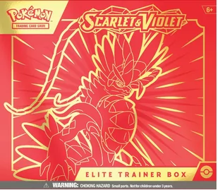 Karty Pokemon Elite Trainer Box Scarlet  & Violet (2) - Gry planszowe - miniaturka - grafika 1