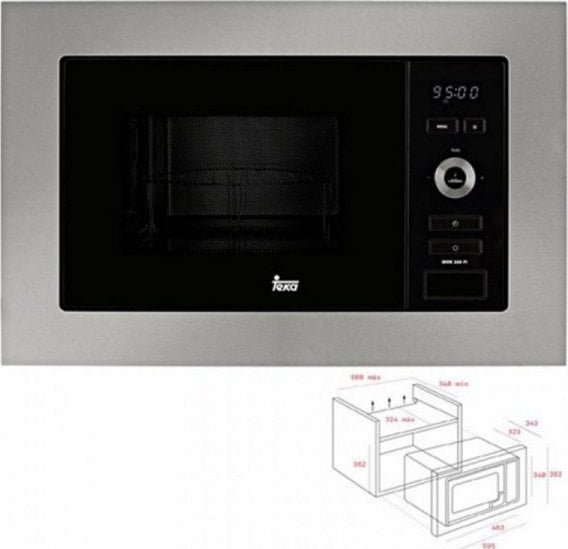 Kuchenka mikrofalowa Teka Grill Teka MWE225FI 20 L 800W 1000W 800 W 20 L