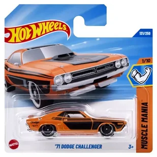 Hot Wheels: Mały samochód 71 Dodge Challenger - Samochody i pojazdy dla dzieci - miniaturka - grafika 1