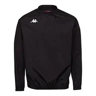 Kurtki i płaszcze dla chłopców - Kappa Bluza chłopięca Gaggio Sweat czarny czarny 12 lat - miniaturka - grafika 1
