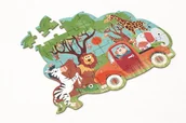 Puzzle - Scratch, Puzzle konturowe Safari 30 elem. - miniaturka - grafika 1