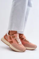 Sneakersy damskie - Sneakersy Damskie Big Star NN274976 Pomarańczowe-36 - miniaturka - grafika 1