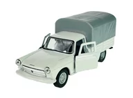 Samochody i pojazdy dla dzieci - WELLY OLD TIMER 1968 PEUGEOT 404 PICKUP BIAŁY 1:34 SAMOCHÓD NOWY METALOWY MODEL - miniaturka - grafika 1