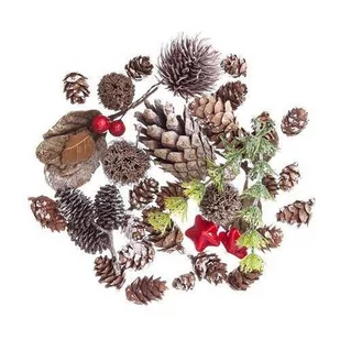 Naturalne elementy ozdobne - DpCraft - 50 g - Ozdoby bożonarodzeniowe - miniaturka - grafika 1