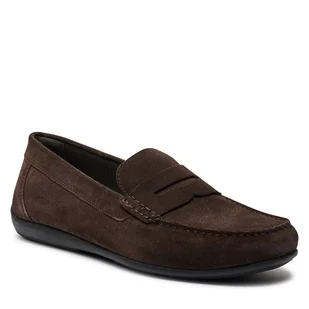 Mokasyny Geox U Ascanio U450WC 00022 C6006 Dk Brown - Półbuty męskie - miniaturka - grafika 1