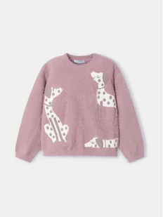 Mayoral Sweter 4356 Różowy Regular Fit - Swetry dla chłopców - miniaturka - grafika 1