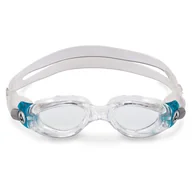 Pływanie - Okulary na Basen Aqua Sphere Kaiman Compact Small Clear Blue - miniaturka - grafika 1