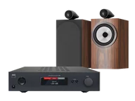 Zestawy stereo - NAD C368 (czarny) + 705 S3 (mokka) - miniaturka - grafika 1