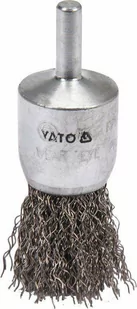 Yato Szczotka Doczołowa Z Trzpieniem 25mm Inox - Materiały ścierne - miniaturka - grafika 1
