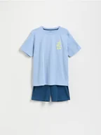 Skarpetki dla dzieci - Reserved - Dwuczęściowa piżama - jasnoniebieski - miniaturka - grafika 1