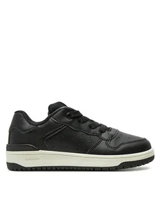 Geox Sneakersy J Washiba Boy J45LQB 000BC C9999 S Czarny - Buty dla chłopców - miniaturka - grafika 1