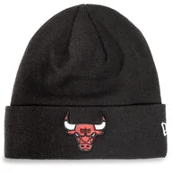 Czapki damskie - New Era Czapka Nba Essential Knit Osfm 12156075 Czarny - miniaturka - grafika 1