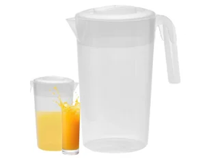 Dzbanek Do Wody Soku 2L Z Pokrywką 2000Ml Pl - Dzbanki i imbryki - miniaturka - grafika 1