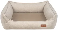Legowiska dla psów - RECOBED Kanapa Bukla beż L 100x80cm - miniaturka - grafika 1