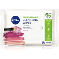 Chusteczki do demakijażu - Nivea Aqua Effect łagodzące chusteczki oczyszczające 25szt. - miniaturka - grafika 1