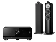 Kino domowe - Yamaha RX-A4A (czarny) + 703 S3 (czarny) - miniaturka - grafika 1