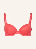 Biustonosze - Calvin Klein T-Shirt Bh Sheer Marquisette pink - miniaturka - grafika 1