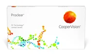 Soczewki kontaktowe - CooperVision Proclear 3 szt. Soczewki miesięczne (-6.00 dpt & BC 8.6) - miniaturka - grafika 1