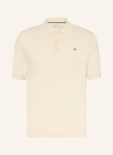 Gant Koszulka Polo Z Piki gelb - GANT - Koszulki męskie - miniaturka - grafika 1