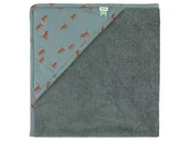 Okrycia kąpielowe dla dzieci - Playful Pup Ręcznik Kąpielowy Z Kapturem  75 X 75C - miniaturka - grafika 1