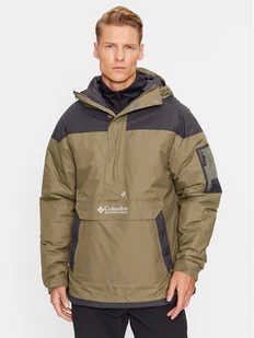Columbia Kurtka anorak Challenger™ Pullover 169843 Zielony Regular Fit - Odzież trekkingowa męska - miniaturka - grafika 1
