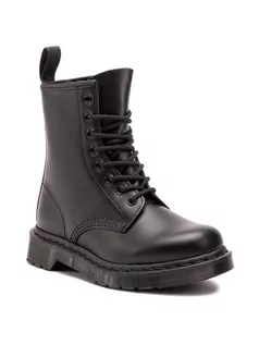 Glany damskie - Dr. Martens Glany 1460 Mono 14353001 Czarny - grafika 1