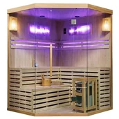 Sauny - Sauna fińska 6 osobowa wysokotemperaturowa 8KW Harvia 200x200 cm Kemi6 - miniaturka - grafika 1