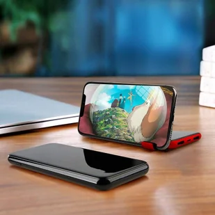 Baseus Bracket Wireless Charger power bank 8000 mAh bezprzewodowa ładowarka Qi czerwony (PPALL-EX09) - Ładowarki do telefonów - miniaturka - grafika 15