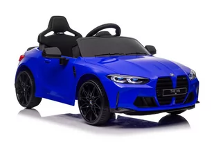 Auto Na Akumulator BMW M4 Lakierowane Niebieskie - Pojazdy elektryczne dla dzieci - miniaturka - grafika 1