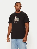Koszulki męskie - Puma T-Shirt One Piece 624665 Czarny Regular Fit - miniaturka - grafika 1