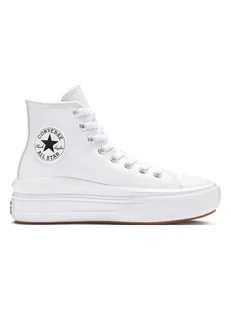 Converse Sneakersy "Chuck Taylor Move Platform" w kolorze białym - Trampki damskie - miniaturka - grafika 1