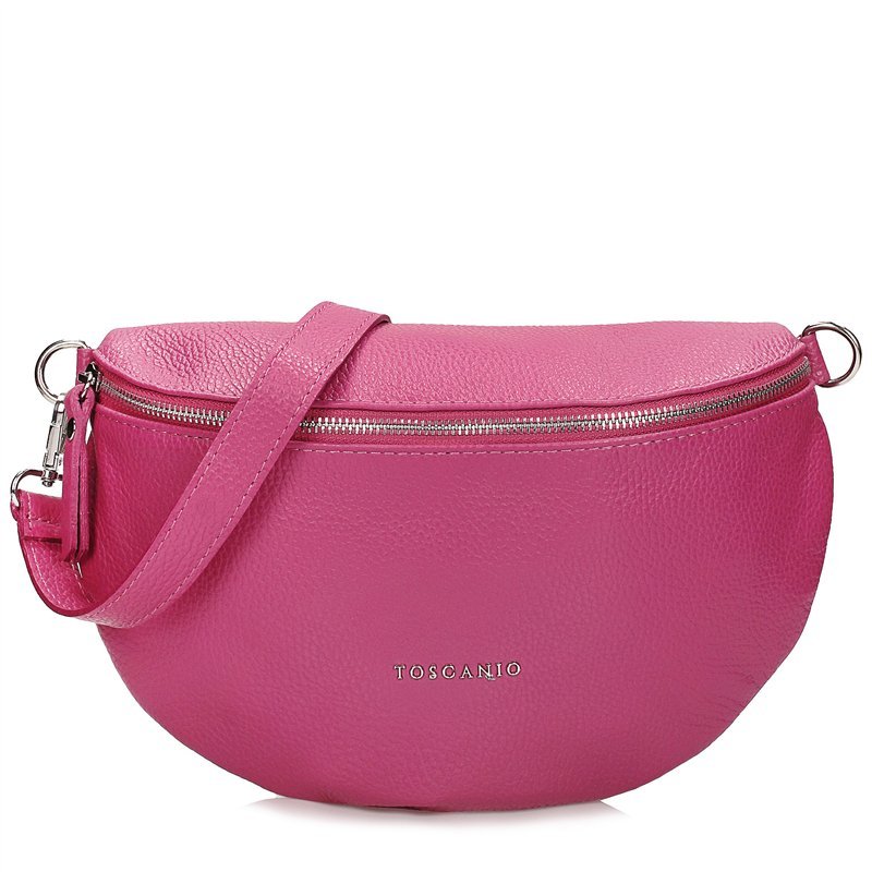 Elegancka skórzana nerka Toscanio F181