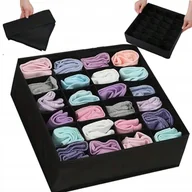 Meble modułowe i akcesoria - ORGANIZER DO SZUFLADY SZAFY NA BIELIZNĘ SKARPETKI CIUCHY POJEMNIK WKŁAD - miniaturka - grafika 1