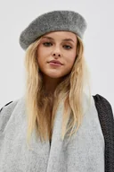 Apaszki i szaliki damskie - Gładki szal z frędzlami - miniaturka - grafika 1