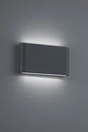 Lampy ogrodowe - Trio Leuchten Kinkiet Batt LED 17 5cm ciemnoszary - miniaturka - grafika 1