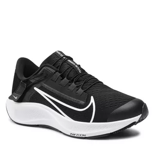 Buty sportowe damskie - Nike Buty Air Zoom Pegasus 38 Flyease DA6674 001 Black/White/Anthracite/Volt - grafika 1