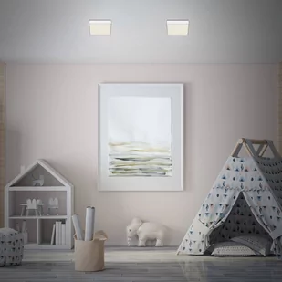 Lampa sufitowa LED Flame Star 15,7 x 15,7 cm biała - Lampy sufitowe - miniaturka - grafika 2