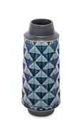 Wazony i flakony - Art Pol Wazon ceramiczny 27,5 x 11,5 x 11,5 cm (granatowy) - miniaturka - grafika 1