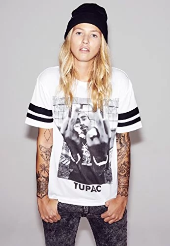 Mister Tee Ladies 2 PAC Stripes T-Shirt damski, biały, L MT363