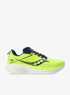 Buty do biegania męskie Saucony Ride 17 - citron/navy - Buty sportowe męskie - miniaturka - grafika 1