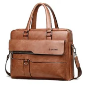 Teczki i aktówki - Aktówka Torba na ramię męska ekoskróra Baltan - miniaturka - grafika 1