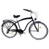 Rowery - Rower Miejski Męski Dallas Bike Cruiser 28" 7spd Alu - miniaturka - grafika 1