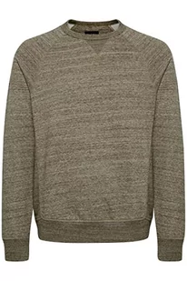 Blend BHAlton Crew Neck bluza męska z okrągłym dekoltem, Forest Night Green (77220), S - Bluzy męskie - miniaturka - grafika 1