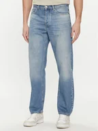 Spodnie męskie - United Colors Of Benetton Jeansy 4VKEUE01D Niebieski Regular Fit - miniaturka - grafika 1