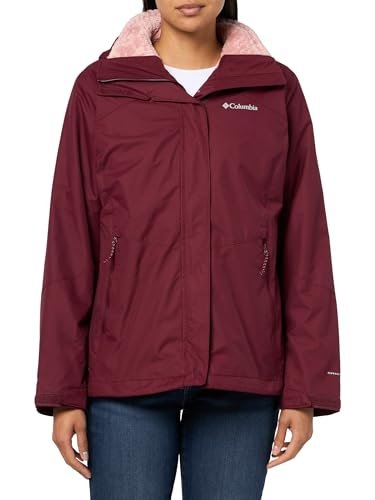 Columbia Damska kurtka polarowa Bugaboo 3 Interchange 3 w 1, płaszcz zimowy, bogate wino, XXL