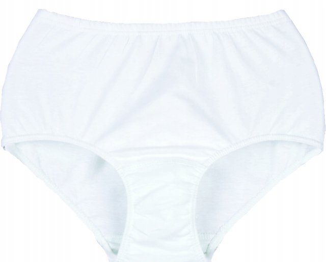MAJTKI DAMSKIE ANGELIKA BIAŁE 6 SZTUK ROZMIAR S