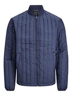 Kurtki męskie - Bestseller A/S Męska kurtka JJECITY Liner NOOS kurtka pikowana, granatowa marynarka, XL, granatowy blezer - miniaturka - grafika 1