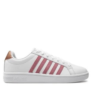 Sneakersy K-Swiss Court Tiebreak 97011-169-M Biały - Sneakersy damskie - miniaturka - grafika 1