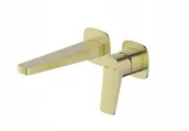 Baterie umywalkowe - 4529-810-31 / KFA / MALAGA / BATERIA UMYWALKOWA PODTYNKOWA , ŚCIENNA, PVD BRUSHED LIGHT GOLD / - miniaturka - grafika 1